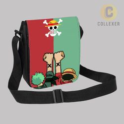 کیف دوشی انیمه وان پیس طرح لوفی و زورو (Luffy and Zoro) One Piece کد 03