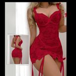 لباس خواب فنردار  کد:6024