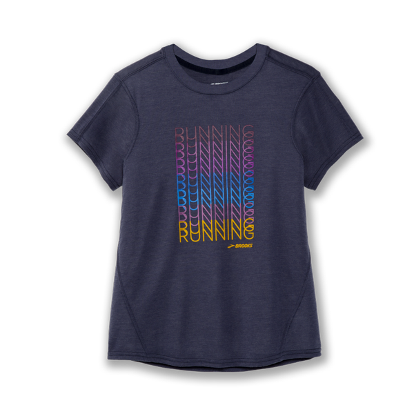 تیشرت خاکستری زنانه بروکس