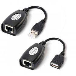 افزایش طول USB مدل RJXT با کابل شبکه