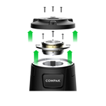 آسیاب قهوه آندیمند صنعتی کامپک اسپانیا Compak i8 OD (F8 OD) مخصوص کافه‌های فوق‌پرترافیک