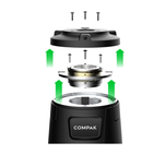 آسیاب قهوه آندیمند صنعتی کامپک اسپانیا Compak i6 OD (E6 OD) مخصوص کافی‌شاپ‌های پرترافیک