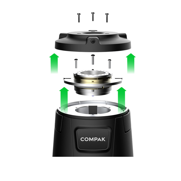 آسیاب قهوه آندیمند صنعتی کامپک اسپانیا Compak i6 OD (E6 OD) مخصوص کافی‌شاپ‌های پرترافیک