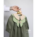 پیراهن دخترانه آلا رنگ سبز