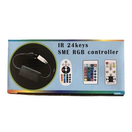 RGB Controller With Remote IR 24 Keys