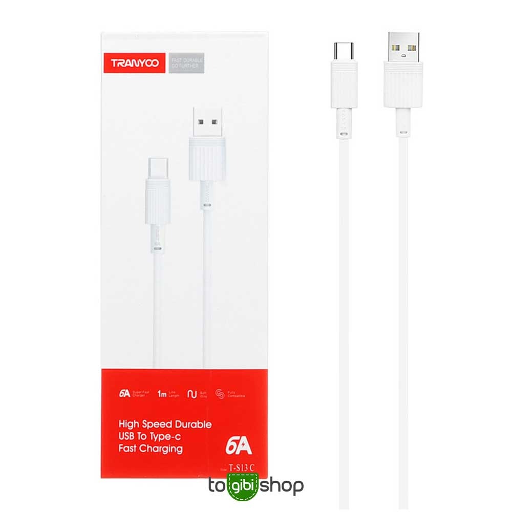 کابل شارژ فست TRANYOO Type-C مدل S13-C
