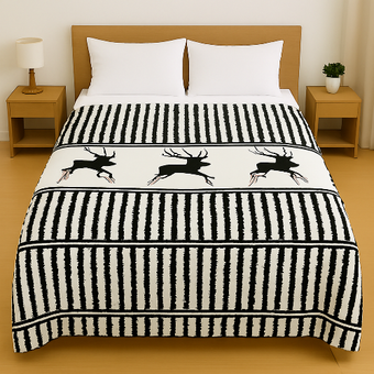 پتوی مسافرتی دونفره مگو – راحتی و زیبایی در کنار هم | 200 در 240 | طرح 9