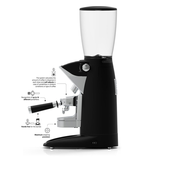 آسیاب قهوه آندیمند حرفه‌ای کامپک اسپانیا مدل Compak F10 با تیغه مخروطی 68 میلی‌متری