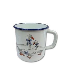 لیوان یک لیتری  لعابی طرح اردک کد 102