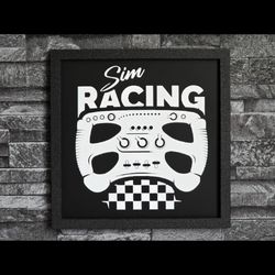 ابلو دکوری هوفورج Sim Racing | طرح فرمان مسابقه‌ای