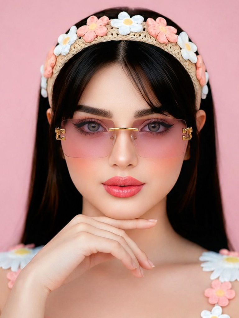 عینک آفتابی زنانه دید در شب کارتیر طرح مربعی دودی هایلایت