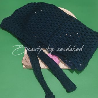 دورگ عربی بافتنی سرمه‌ای