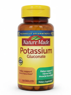 قرص پتاسیم گلوکونات Nature Made 100 عددی