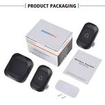 زنگ بی سیم مدل 2R195-BB به همراه دو عدد شستی