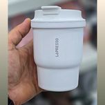 لیوان دوجداره حرارتی لپرسو LePresso / ظرفیت 450 میلی‌لیتر / ماگ سفری (تراول ماگ) دوجداره
