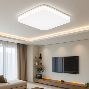 چراغ سقفی مربع ساده داتیس مدل سورنا A