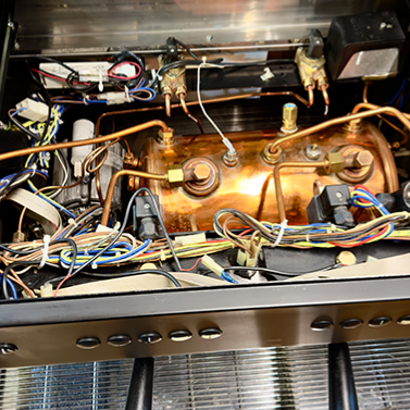 اسپرسوساز صنعتی کارکرده 2 گروپ چیم CIM سری 5 | سال ساخت 2018