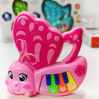 پیانو موزیکال طرح پروانه