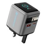 شارژر دیواری پاورولوژی با فناوری GaN / مدل PWCUQC051 و ظرفیت 70 وات
