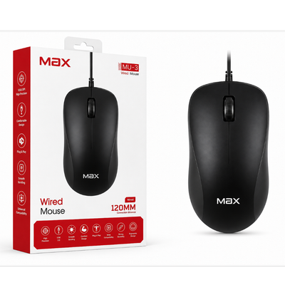 موس سیم دار مکس مدل MU-3