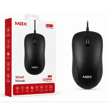 موس سیم دار مکس مدل MU-3