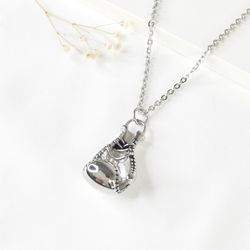 پلاک طرح دستکش بوکس استیل کد 2309