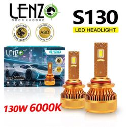 هدلایت لنزو S130 پایه H4 بسته دو عددی