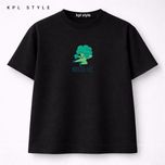 تیشرت باکسی 100٪ پنبه طرح بروکلی | پارچه بادوام | کد 1447