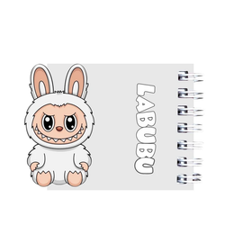 دفترچه یادداشت 25 برگ مدل لابوبو بسته 8 عددی