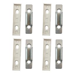 زاماک کشویی لاک داره UPVC  بسته 6عدد