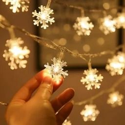 ریسه ال ای دی دانه برفی – دانه‌های برف نورانی، جلوه‌ای رویایی در هر فضا