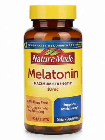 ملاتونین نیچرمید 10 میلی‌گرم Nature Made Melatonin 10 mg