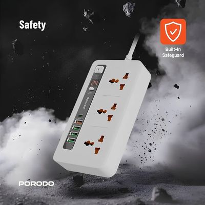 چندراهی و هاب شارژ هوشمند Porodo مدل PD-FWCH013