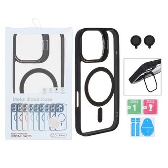 کاور محافظ لنز آلومینیومی Magsafe با ست محافظ لنز iPhone 16