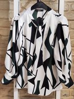 شومیز یقه کرواتی آستین پوفی