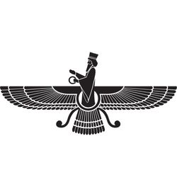 برچسب DTF یا استیکر حرارتی لباس طرح فروهر