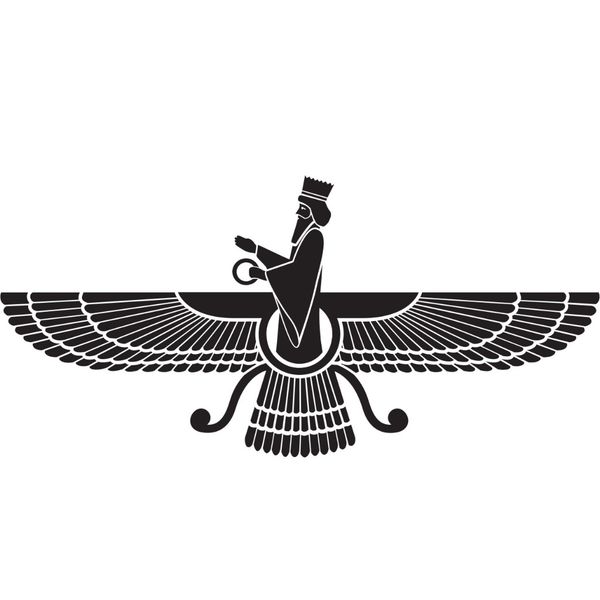 برچسب DTF یا استیکر حرارتی اتویی فروهر باستانی