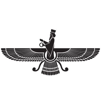 برچسب ضدخش شیشه و بدنه خودرو ماشین موتورسیکلت مدل فروهر تاریخی