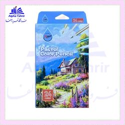 مداد رنگی پاستیلی 24 رنگ کد R-602 ( راین )