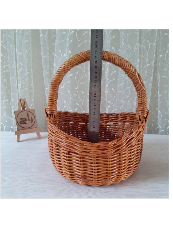 سبد طرح لبخند حصیری استودیو راح