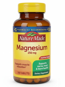 قرص منیزیم 250 میلی‌گرم Nature Made 300 عددی