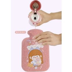 کیسه آبگرم مسافرتی طرح مخملی