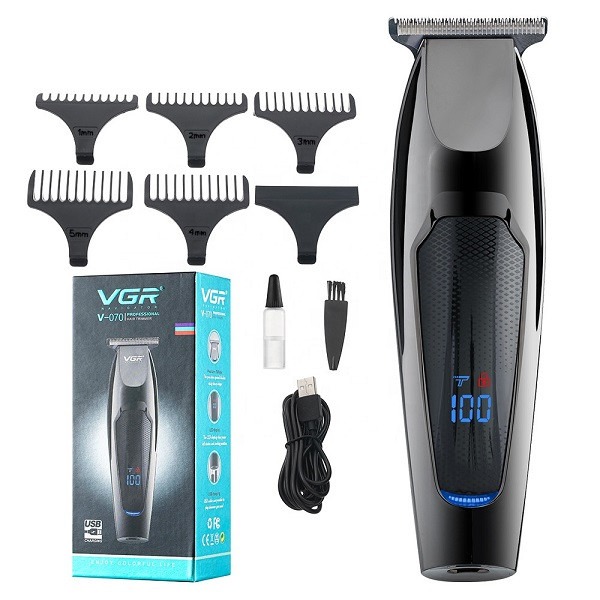 ماشین اصلاح وی جی آر مدل V-070 با تکنولوژی برش مستقیم و استیل ضد زنگ