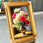 تابلو فرش ماشینی با قاب چوبی 124