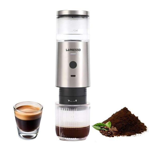 اسپرسوساز شارژی سفری LePresso مدل STPEM