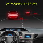 برچسب شبرنگ سپر عقب خودرو رفلکتر کد PR5B7Y مناسب برای پراید مجموعه 5 عددی