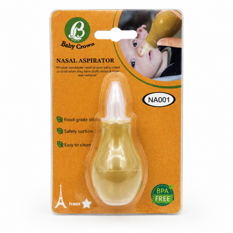 فین گیر سیلیکونی Baby Crown — راه‌حل ایمن و هوشمند تمیز کردن بینی نوزاد