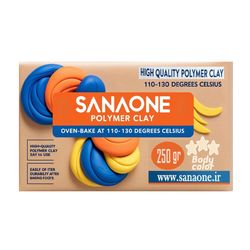 خمیر مجسمه سازی ساناوان مدل پلیمری-فرخشک کد Oven-Bake2210