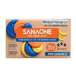 خمیر مجسمه سازی ساناوان مدل پلیمری-فرخشک کد Oven-Bake270