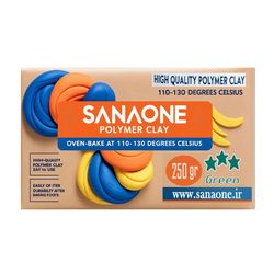 خمیر مجسمه سازی ساناوان مدل پلیمری-فرخشک کدOven-Bake230
